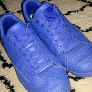 Puma Blue Athletic Shoes